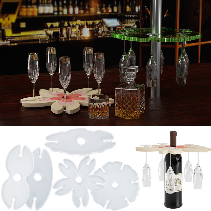 Resin Art Equipment - แม่พิมพ์ซิลิโคน 3 ชั้น สำหรับงานเรซิ่นอีพ็อกซี่ UV สำหรับศิลปิน