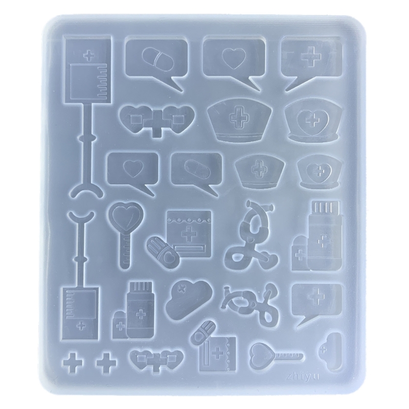 แม่พิมพ์ใส่ R3MC ขนาดเล็กรูปโบ - Resin Art Equipment บทวิจารณ์และราคา