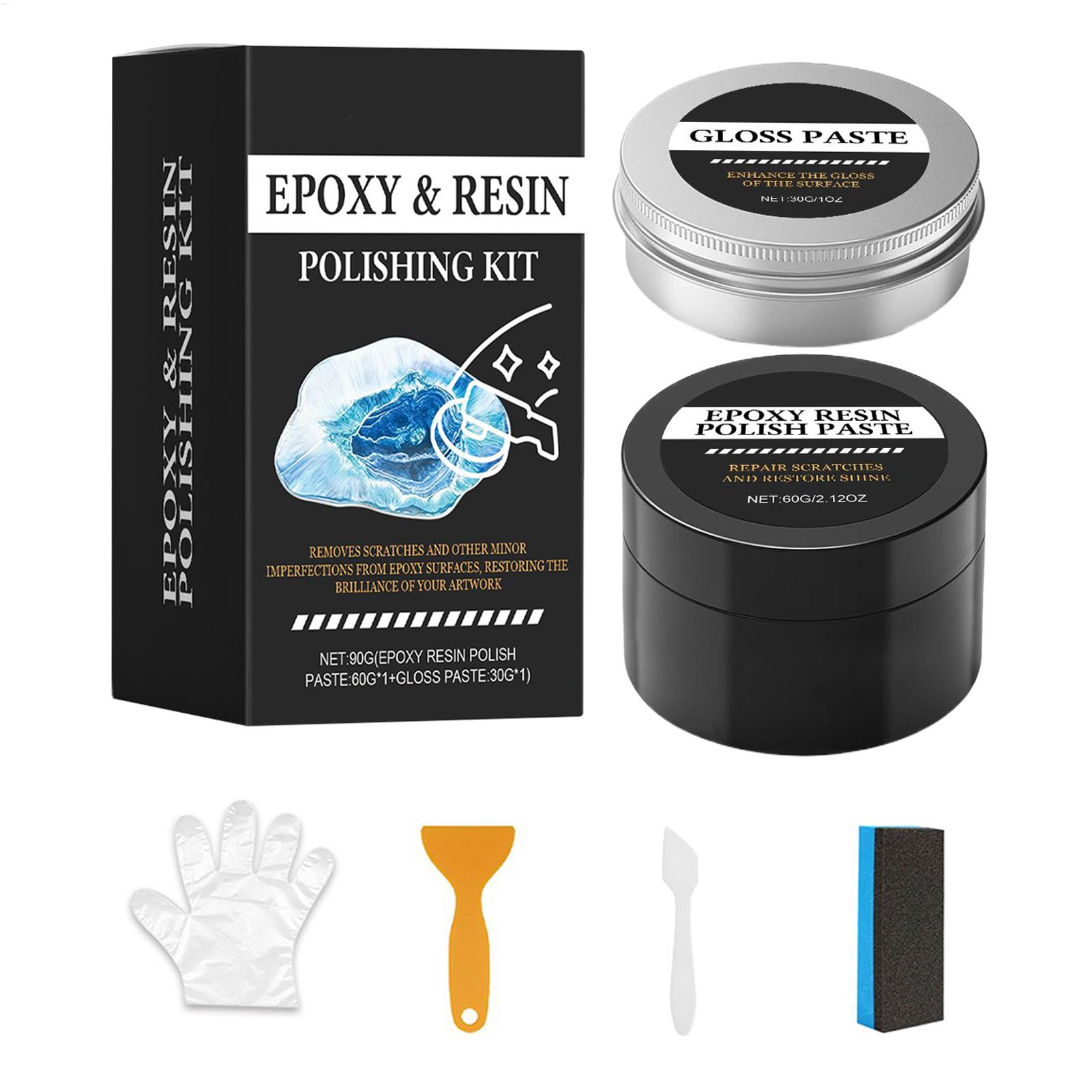 อีพ็อกซี่เรซิ่น ครีมขัดเงาแบบม - Resin Art Work บทวิจารณ์และราคา