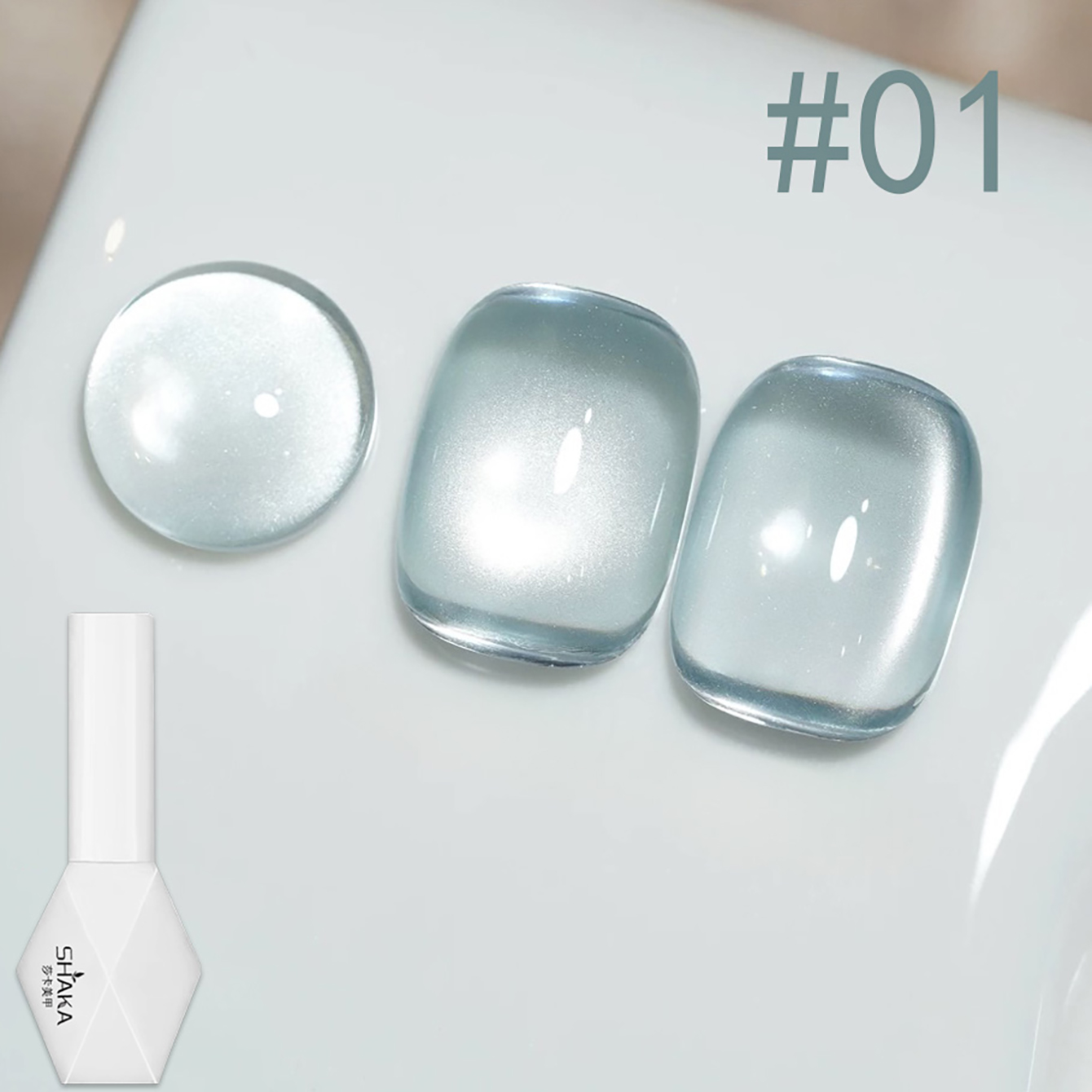 1 ชิ้น SHAKA Island ยาทาเล็บเจ - Resin Art Alphabet บทวิจารณ์และราคา