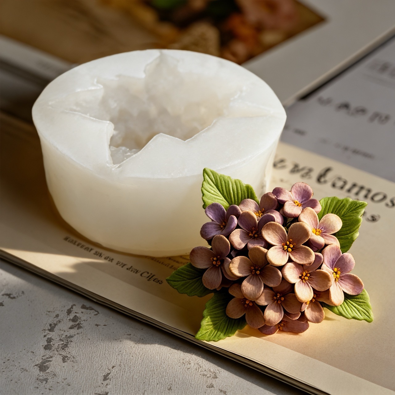 ชุดแม่พิมพ์ซิลิโคนรูปดอกกุหลาบ - Resin Art Wedding Gift บทวิจารณ์และราคา