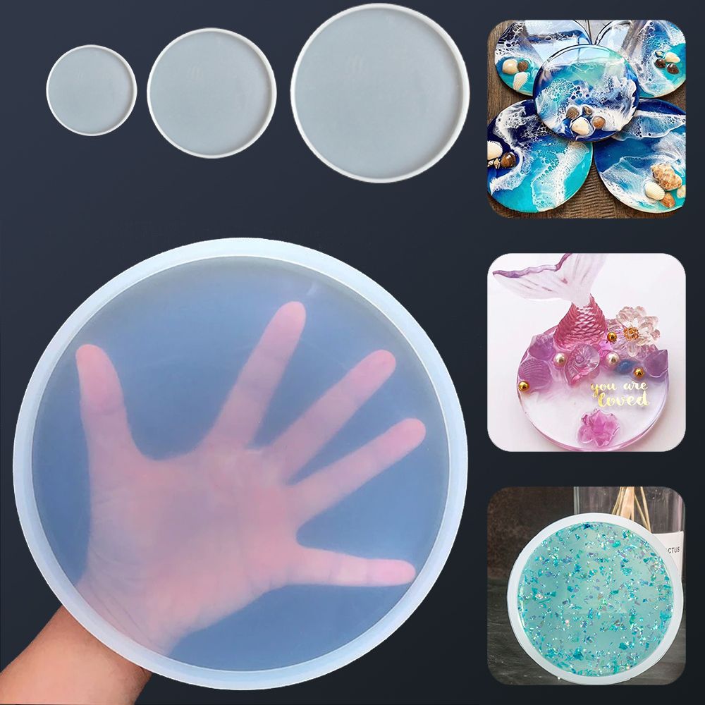 แม่พิมพ์หล่อเรซินถาดรองแก้วทรง - Resin Art Equipment บทวิจารณ์และราคา